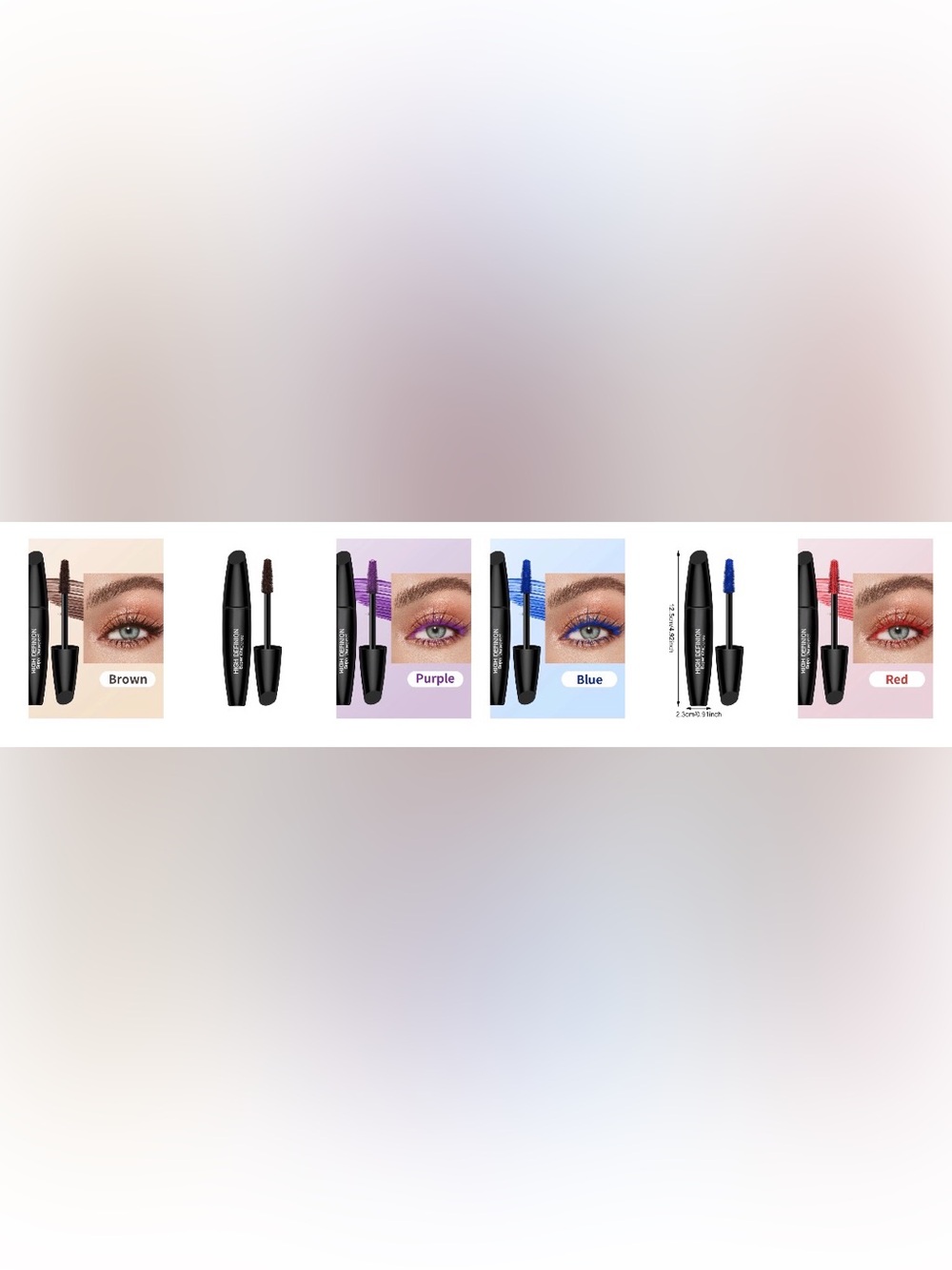 1 X Eyeshadow  Volumizing Colorful | Dramatic Volumizing Wand   Long